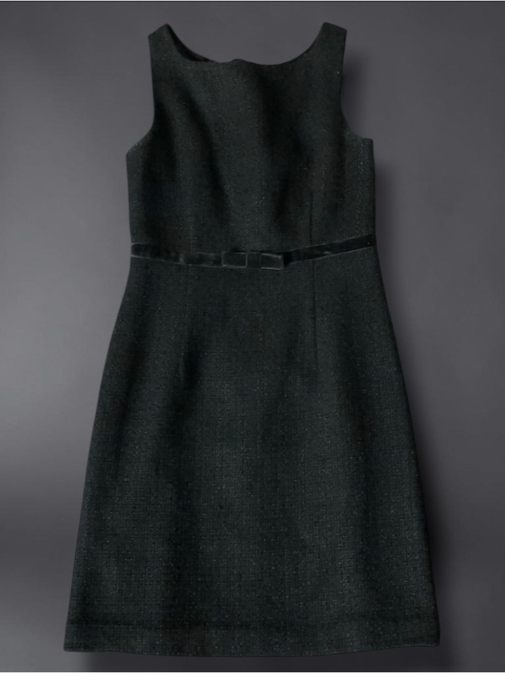 GAP Black Sleeveless Tweedish Dress